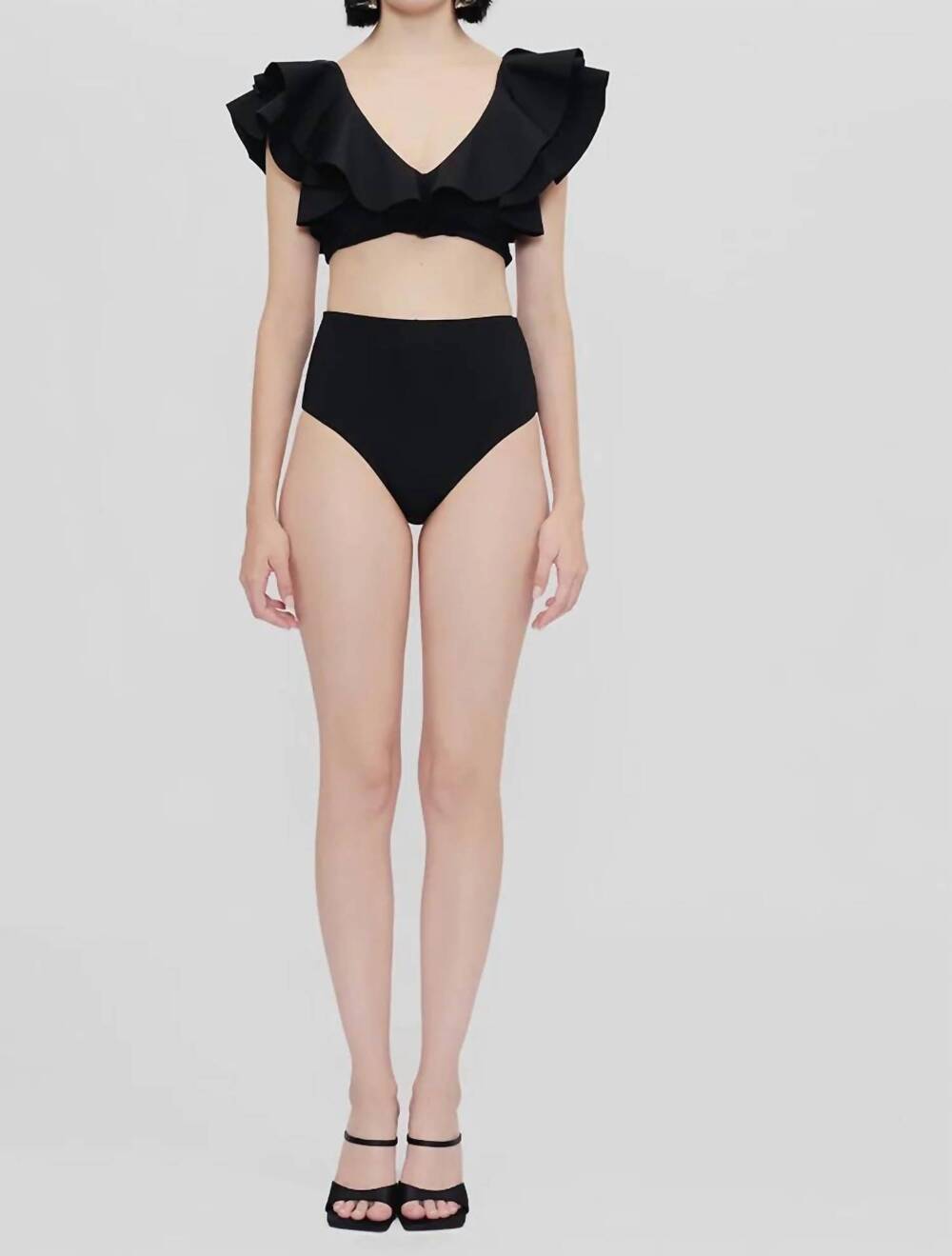 NEW MAYGEL CORONEL mila two piece swimsuit in white